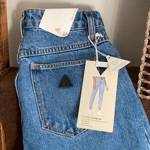 Abrand A94 High Slim straight leg jeans